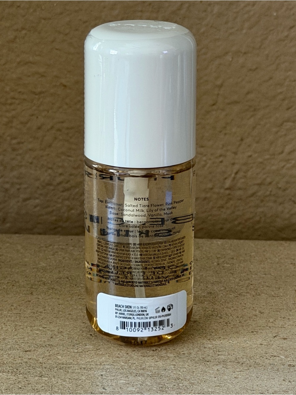 Phlur Beach Skin Hair & Body Fragrance Mist - Picture 2 of 4